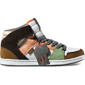 Perry Mid Skate shoe - Brown/Green