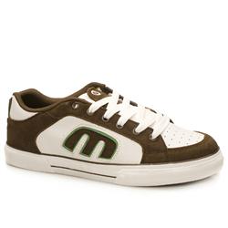Etnies Male Etnies Dasit Leather Upper in White and Brown