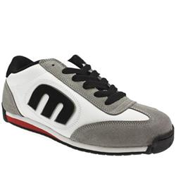 Male Etnies Lo-Cut Ii Leather Upper in White and Grey