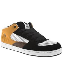 Male Screw Suede Upper in Black and Gold