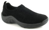 New Earth `Rebel 4` Womens Suede Slip On Casual Shoes - Black - 6 UK