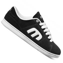 etnies Santiago Skate Shoes - Black/White/White
