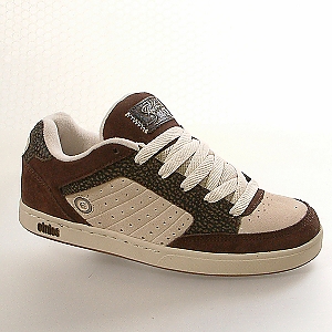 Etnies Sheckler Skate Shoes - Brown/Beige/Gum