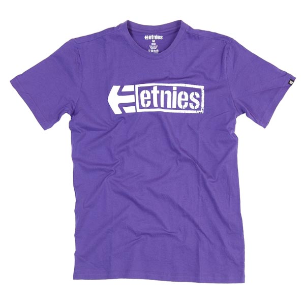 T-Shirt - Stencil Box - Purple