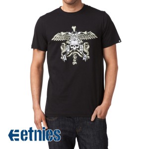 T-Shirts - Etnies Burial T-Shirt - Black