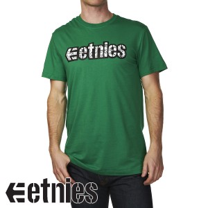 T-Shirts - Etnies Corp Pattern T-Shirt -