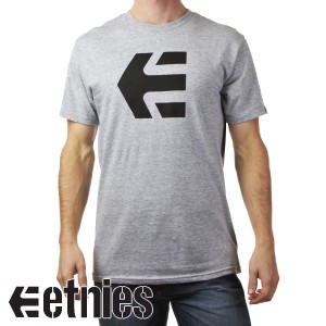 T-Shirts - Etnies Icon 10 T-Shirt - Grey