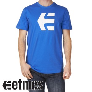 T-Shirts - Etnies Icon 10 T-Shirt - Royal