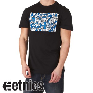 T-Shirts - Etnies Mosaic T-Shirt - Black