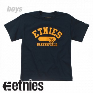 T-Shirts - Etnies Team City T-Shirt - Navy