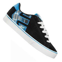 Etnies Womens Fader Vulc Skate Shoes - Black/Blue