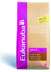 Eukanuba Adult rich in Lamb and Rice 15kg