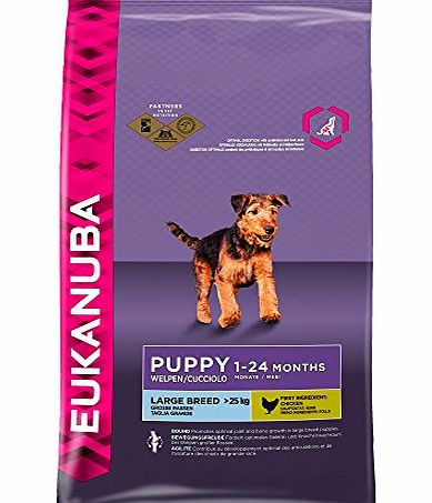 Eukanuba Puppy and Junior Large Breed Dry Food 15 kg