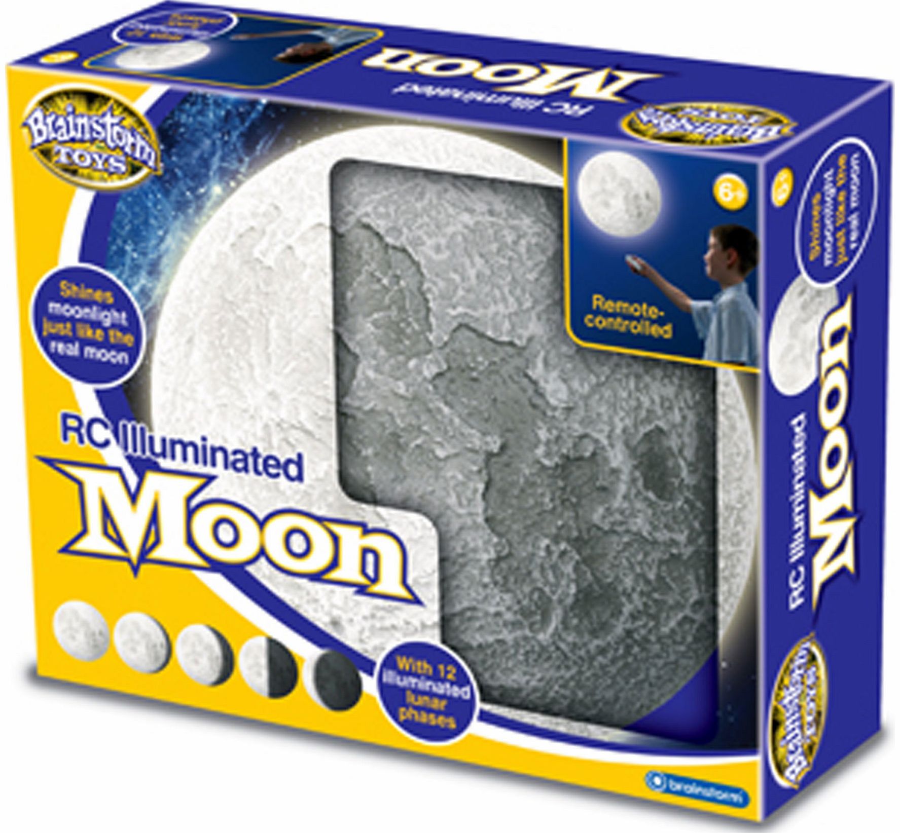 Eureka Toys Remote Control Illuminated Moon