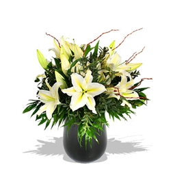 Euroffice White Lily Bouquet
