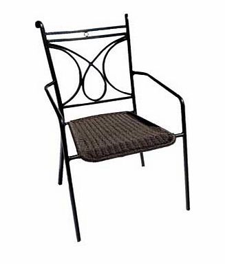 Europa Leisure Treviso Chair - Set of Two - Black