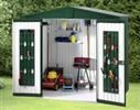 Shed Size 4: Bike storage solution for two cycles - Steel