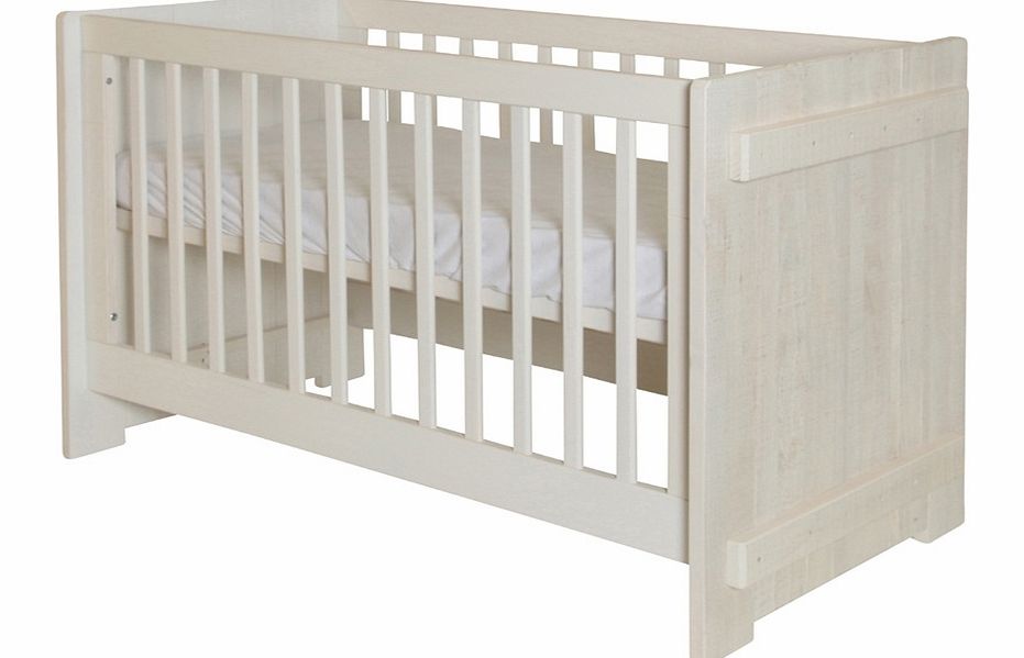 Jelle White Cot Bed