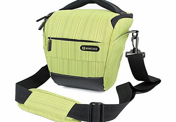 Evecase Light Green Digital SLR Camera Case/Bag for Nikon D810A, D5500, D810, D750, Df, D7100 D7000 D5300 D5200 D5100 D5000 D3300 D3200 D3100 D3000 D800 D600 D4, COOLPIX P610 P600 P530 P520 P510 P500