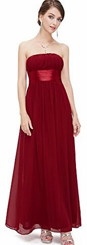 Ever-Pretty HE09060BD06, Burgundy, 6UK, Ever Pretty Wedding Dresses For Guests 09060