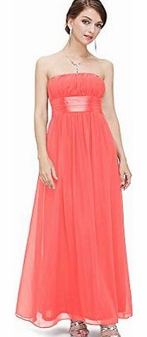 Ever-Pretty HE09060CO16, Watermelon Red, 16UK, Ever Pretty Evening Dresses For Ladies 09060