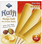 Mango Kulfi Ice Cream Sticks (4x100ml)