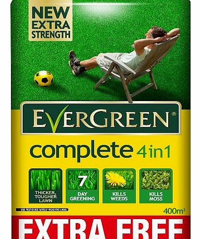 360sqm Complete 4-in-1 Lawn Care, Lawn Food, Weed and Moss Killer Bag