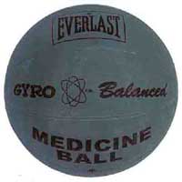 2kg Green Rubber Medicine Ball