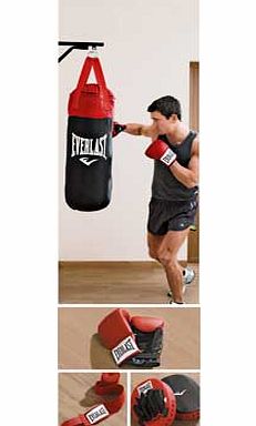 Everlast 3ft Boxing Set with Punch Bag