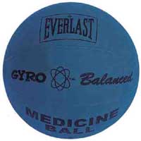 Everlast 8kg Blue Rubber Medicine Ball