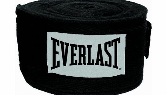 Everlast Boxing Hand Wraps - 108``, Black