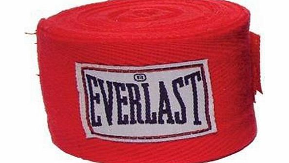 Everlast Cotton Hand Wraps 108`` One Size Black