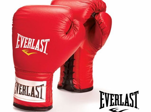 Everlast Laced Boxing Glove 14oz - Red