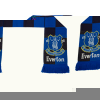 Everton Essentials Jaquard Crest Scarf - Reflex