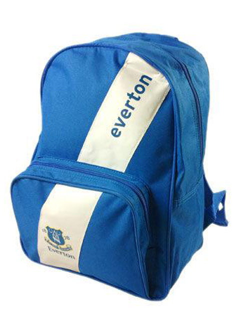 Everton FC Stripe Backpack Rucksack Bag