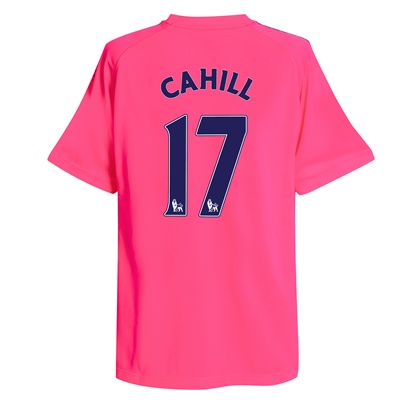 Le Coq Sportif 2010-11 Everton Away Shirt (Cahill 17)
