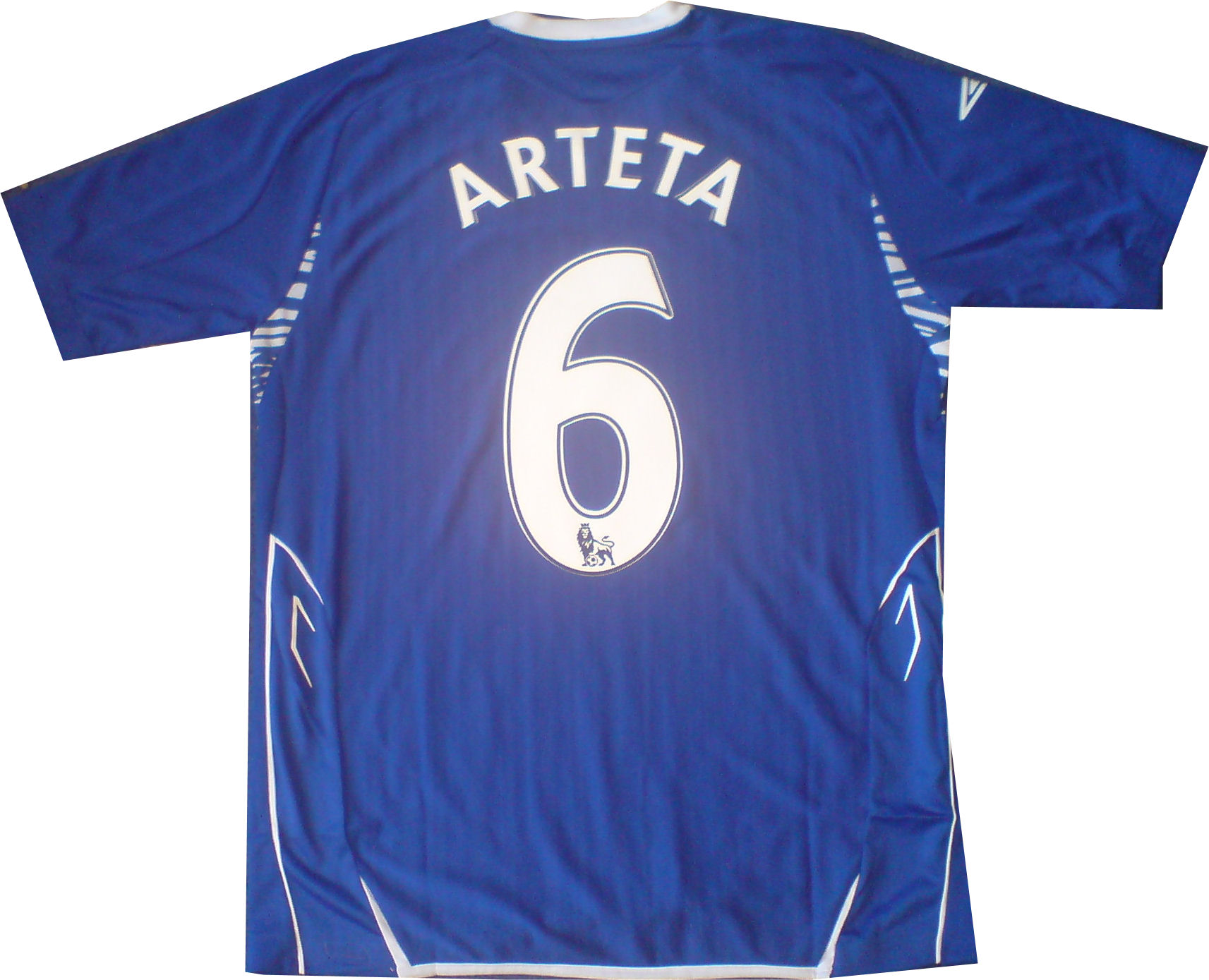 Umbro 07-08 Everton home (Arteta 6)
