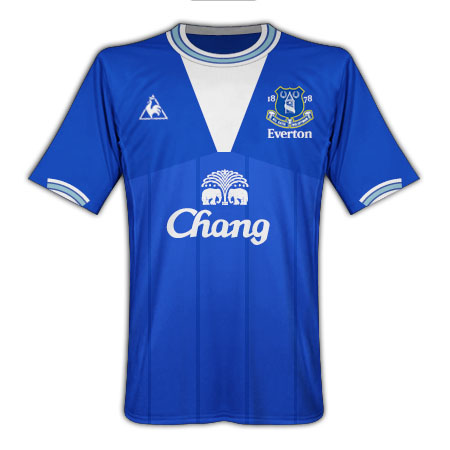 Everton Umbro 09-10 Everton Home Shirt (Kids)