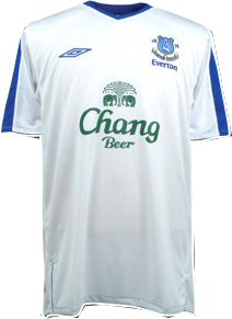 Everton Umbro Everton away 04/05
