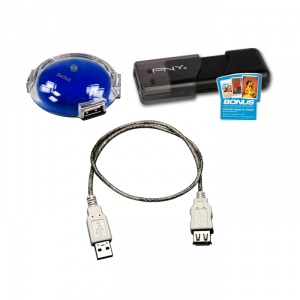 PNY 4GB USB Flash Drive - Movies-on-the-Go