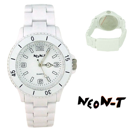 everythingplay (NEON-T) Analogue Watch (White)