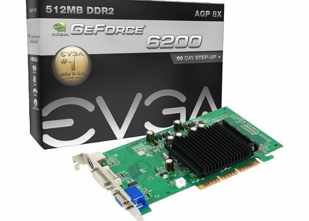 EVGA GF 6200 512MB AGP Graphics Card