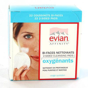 Evian Affinity 2 Sided Cleansing Pads