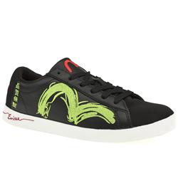 Male Sapporai 4 Leather Upper in Black and Green, White and Gold
