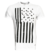 Stars and Stripes White T-Shirt