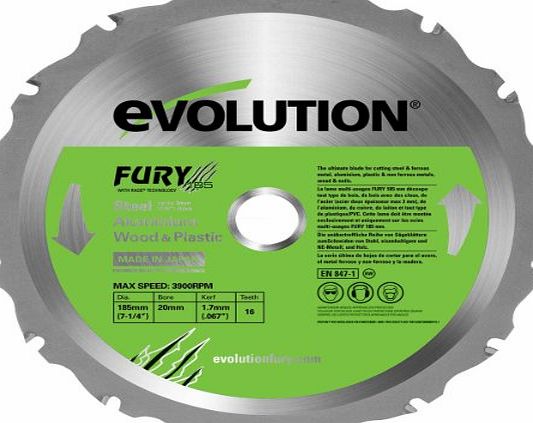 Evolution Fury Multipurpose Blade 185 mm