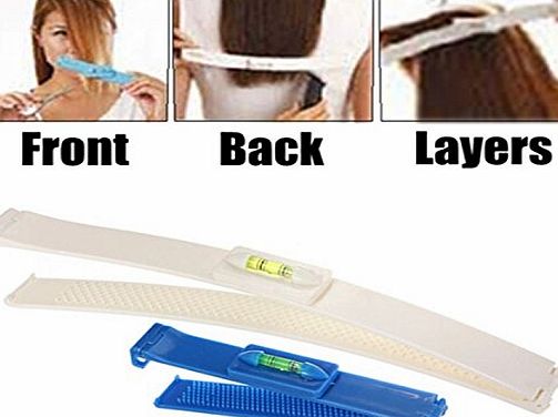 ewinever R) 1x Pro Clipper Trimmer Thinning Haircutting Hairstyling Salon Cutting Tools Kit Diy Hair Styling Ruler