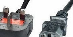 Ex-Pro 5m Mains Power Lead Cable IEC for Sony Playstation PS3, LCD, Plasma Screens etc..