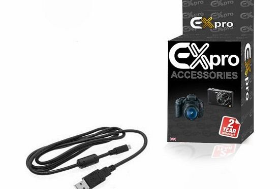 Ex-Pro Polaroid Digital Camera USB Cable Lead for Polaroid i532, i533, i630, i633, i733, i739, i830, i832, i834, i1032