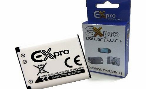 Ex-Pro Polaroid High Power Plus  2 Year Warranty Replacment Lithium Li-on Digital Camera Battery for Polaroid T370, T730,T831, T833, T1032
